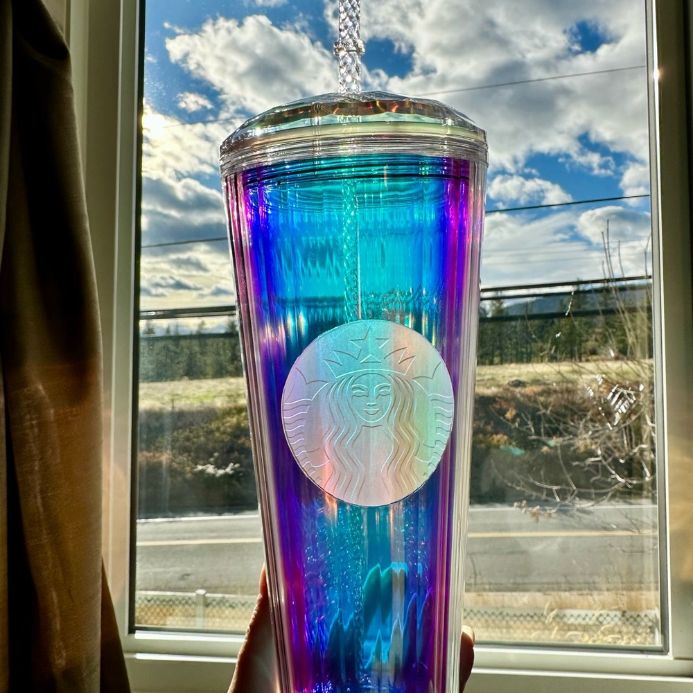Starbucks Iridescent Dome Tumbler BNWT